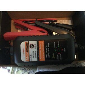 12V 800mA Automatic Battery Charger Maintainer Trickle and Desulfator
